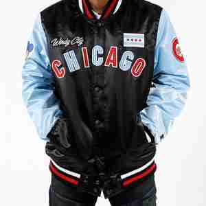 Chicago Cubs Color Block Jacket