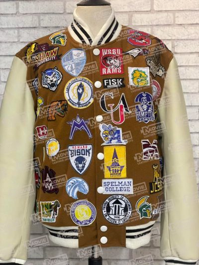 Chris Paul HBCU Varsity bROWN Jacket