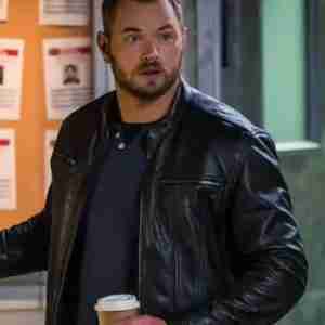 FBI Most Wanted S03 Kenny Crosby Leather Jacket