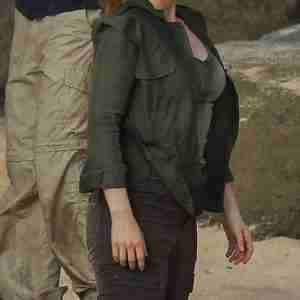Jurassic World Dominion Claire Dearing Green Jacket