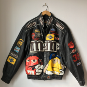 M&M's Nascar Leather Jacket