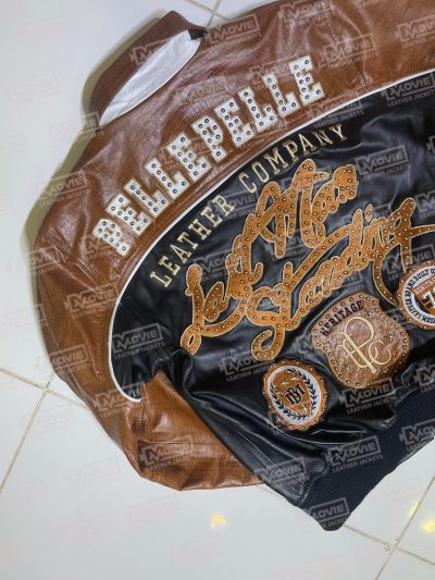 Pelle Pelle Mustard and Black Leather Jacket