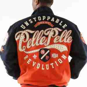 Pelle Pelle Unstoppable Revolution Orange & Black Jacket