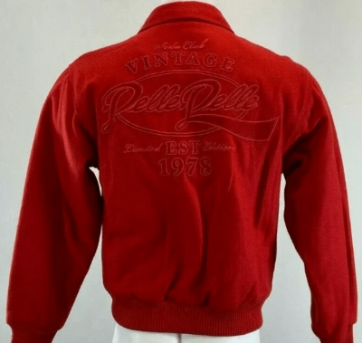 Pelle Pelle Vintage Red Wool Jacket