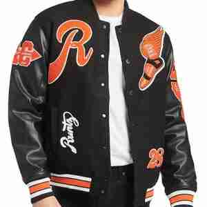 Runtz All County Varsity Black Jacket