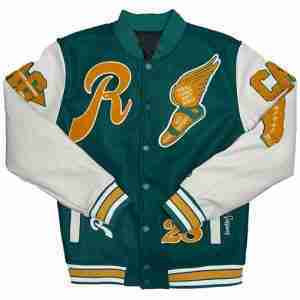 Runtz All County Varsity Green Jacket