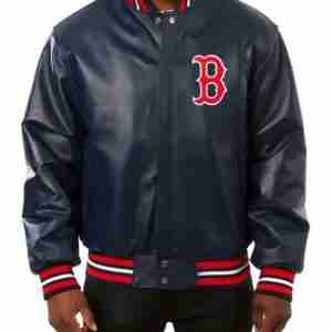 Boston Red Sox Leather Jacket
