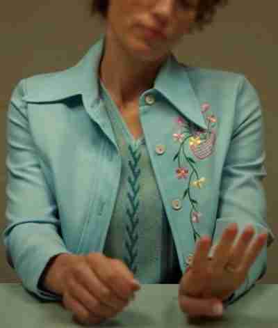 Candy Jessica Biel Light Blue Jacket