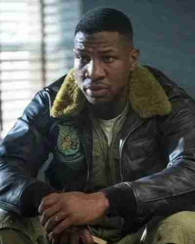 Devotion Jonathan Majors Leather Jacket