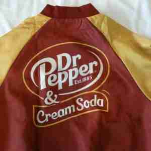 Dr Pepper & Cream Soda Red Bomber Jacket