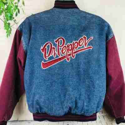 Dr Pepper Denim Trucker Bomber Jackets