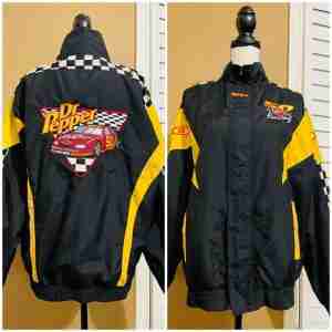 Dr Pepper Vintage 90s Racing Checkered Jacket