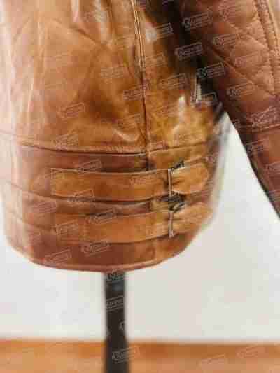 Goldtop Men's Brown Armored Jackets