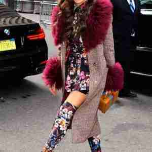 Hailee Steinfeld Long Coat