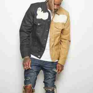 Icon Half_Half Denim Jacket