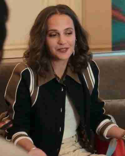Irma Vep 2022 Alicia Vikander Baseball Jackets