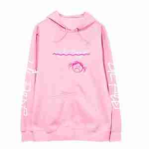 Lil Peep Angry Girl Pink Hoodie