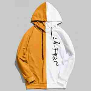 Lil Peep Half Colored Hoodie