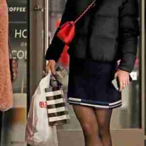 Lily Rose Black Puffer Jacket