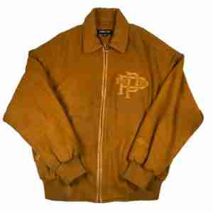 Pelle Pelle 1978 Mustard Wool Varsity Jacket