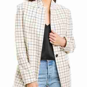 The Politician Season 2 Alice Charles Checked Blazer