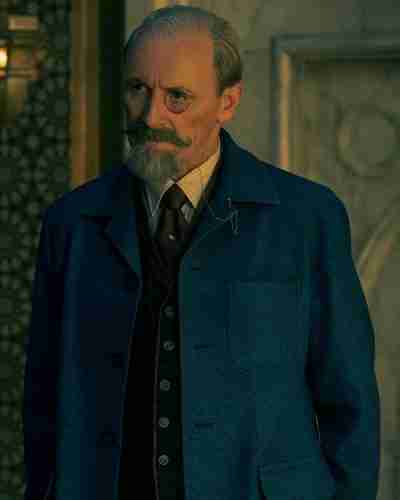 The Umbrella Academy S03 Colm Feore Blue Coat