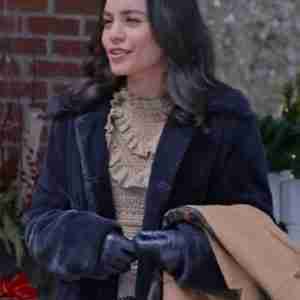Vanessa Hudgens The Knight Before Christmas Blue Jacket