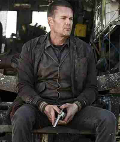Fear The Walking Dead Garret Dillahunt Leather Brown Vest