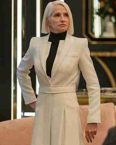 The Man From Toronto 2022 Ellen Barkin Trench Coat
