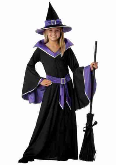 Halloween Child Glamour Witch Costume
