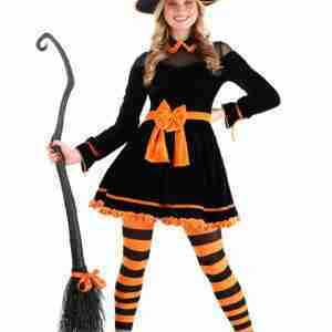 Halloween Crafty Witch Black Costume