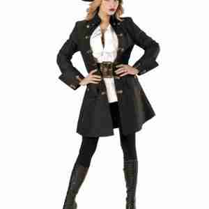 Halloween Pirate Captain Costume Coat