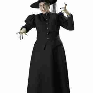 Halloween Plus Size Black Witch Costume