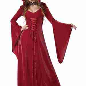 Women Crimson Robe Adult Women's Costume