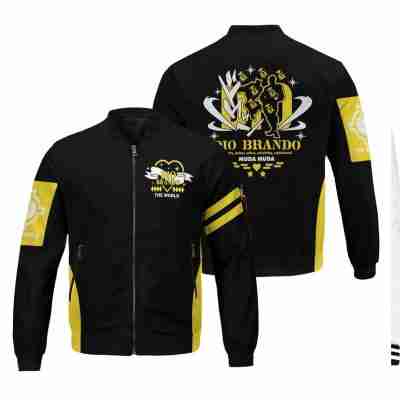 Jojo’s Bizarre Adventure Dio Brando Bomber Jacket