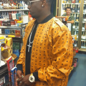 P.Diddy MCM Vintage Bomber Jacket