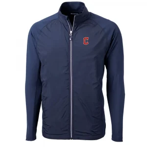 Cleveland Guardians Adapt Eco Knit Blue Jacket