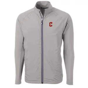 Cleveland Guardians Adapt Eco Knit Grey Jacket