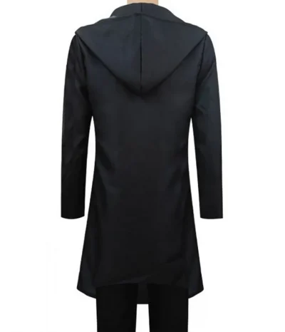 Eren Yeager Attack Black Hooded Coat