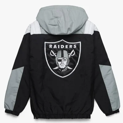Las Vegas Raiders Pullover Grey Jacket