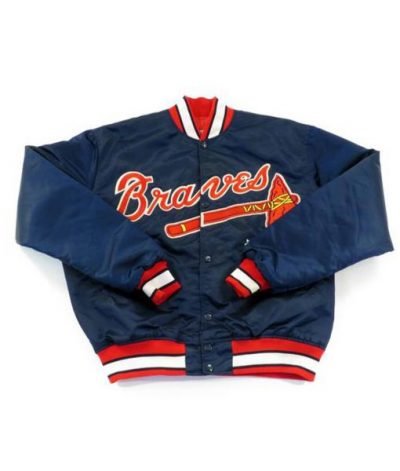 Men’s Braves Blue Bomber Jacket