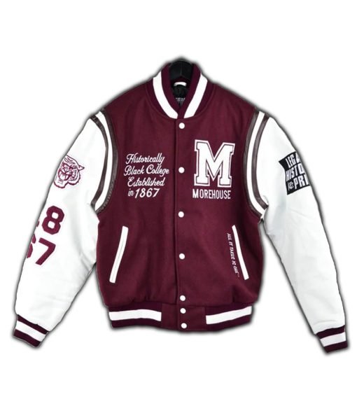 Morehouse College Motto 2.0 Letterman Jacket MLJ