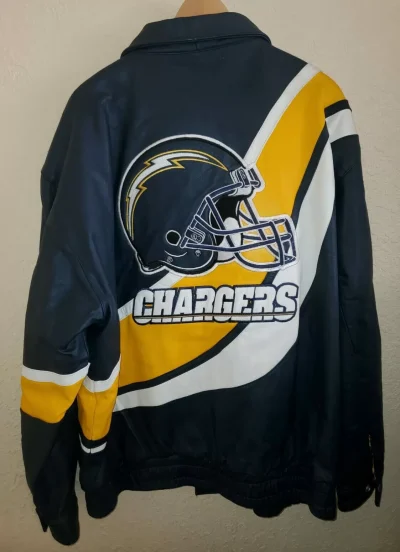 NFL Los Angeles Chargers Jeff Hamilton Leather Jackets