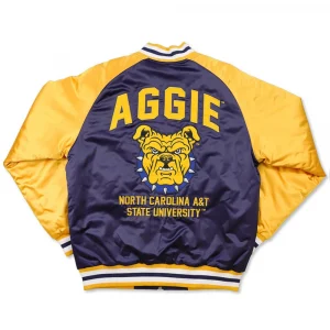 North Carolina A&T Baseball Satin Jacket