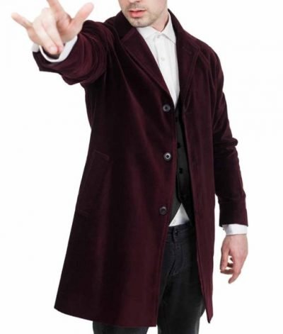 Peter Capaldi 12th Doctor Red Coat