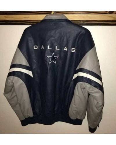 Vintage 90s NFL Dallas Cowboys Leather Jacket