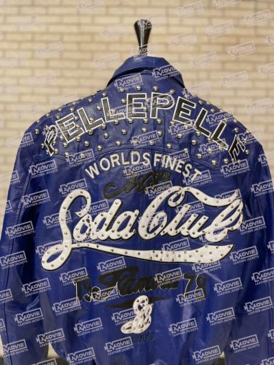 1978 Club Blue Pelle Pelle Jacket