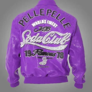1978 Soda Club Purple Pelle Pelle Jacketss