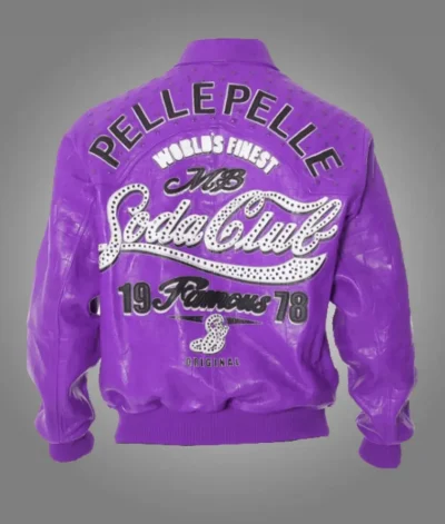 1978 Soda Club Purple Pelle Pelle Jacketss
