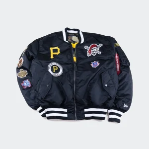 Alpha Industries x New Era Pittsburgh Pirates Jacket